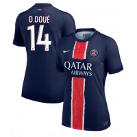 Fotballdrakt Dame Paris Saint-Germain Desire Doue #14 Hjemmedrakt 2024-25 Kortermet